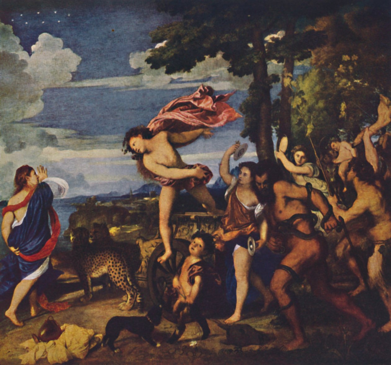 Bacchus a Ariadne, 1520-1523, c1950. od Tiziano Vecelli