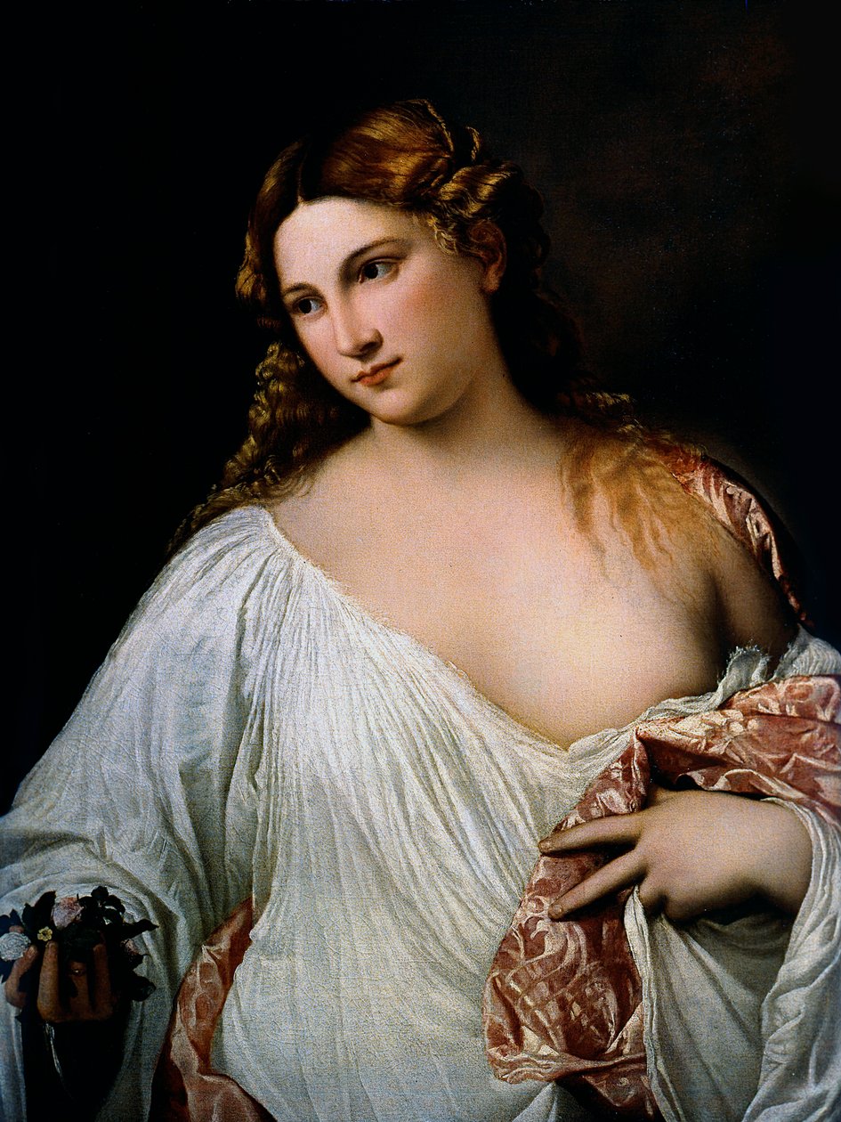 Flora, asi 1515 od Tiziano Vecelli