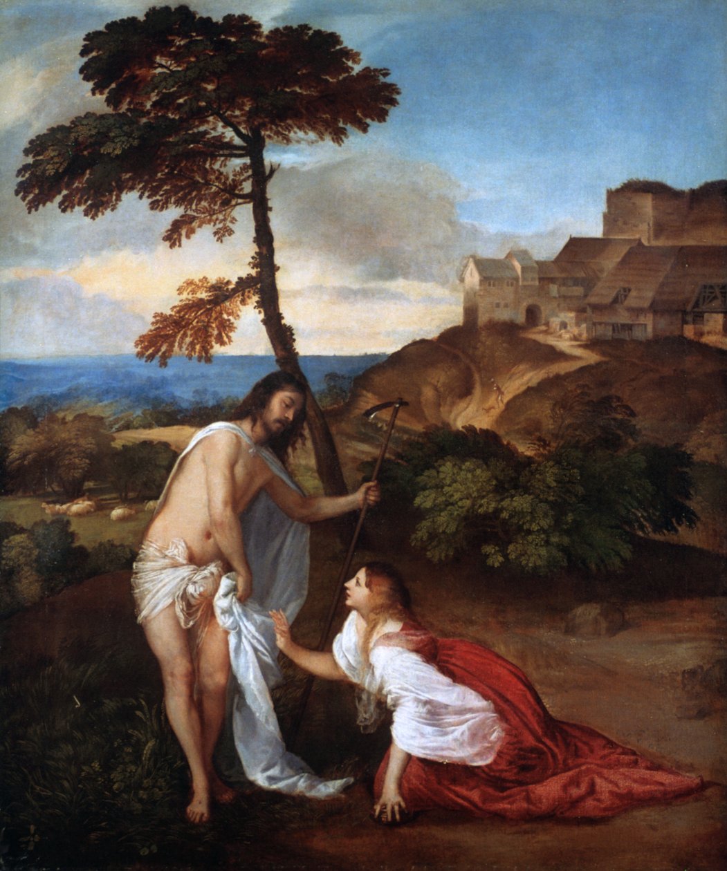 Nedotýkej se mě, c1514 od Tiziano Vecelli