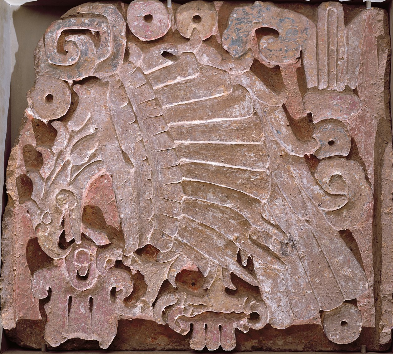 Orlí reliéf, 10.-13. století, Mexiko od Toltec