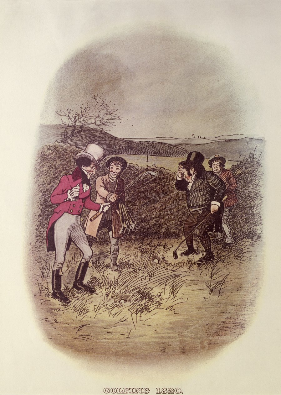 Golf, 1820 od Tom Browne