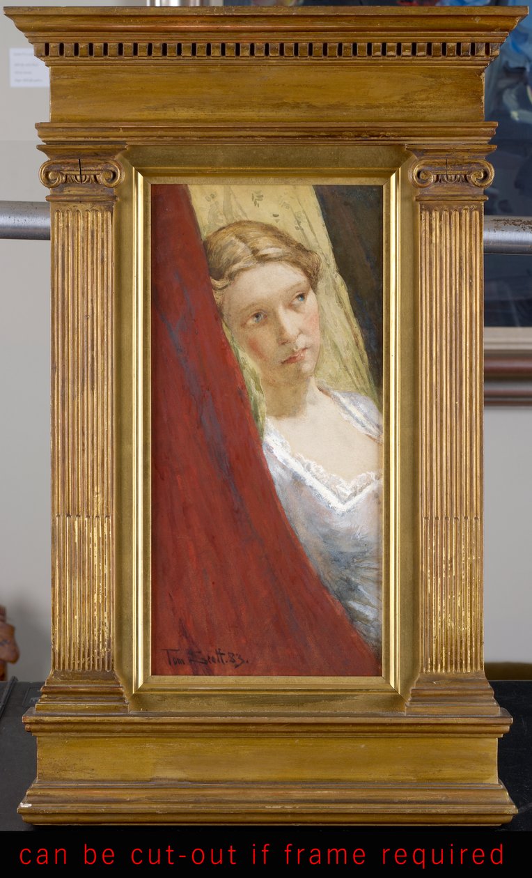 Rozjímání, 1883 (wc a kvaš na papíře) od Tom Scott