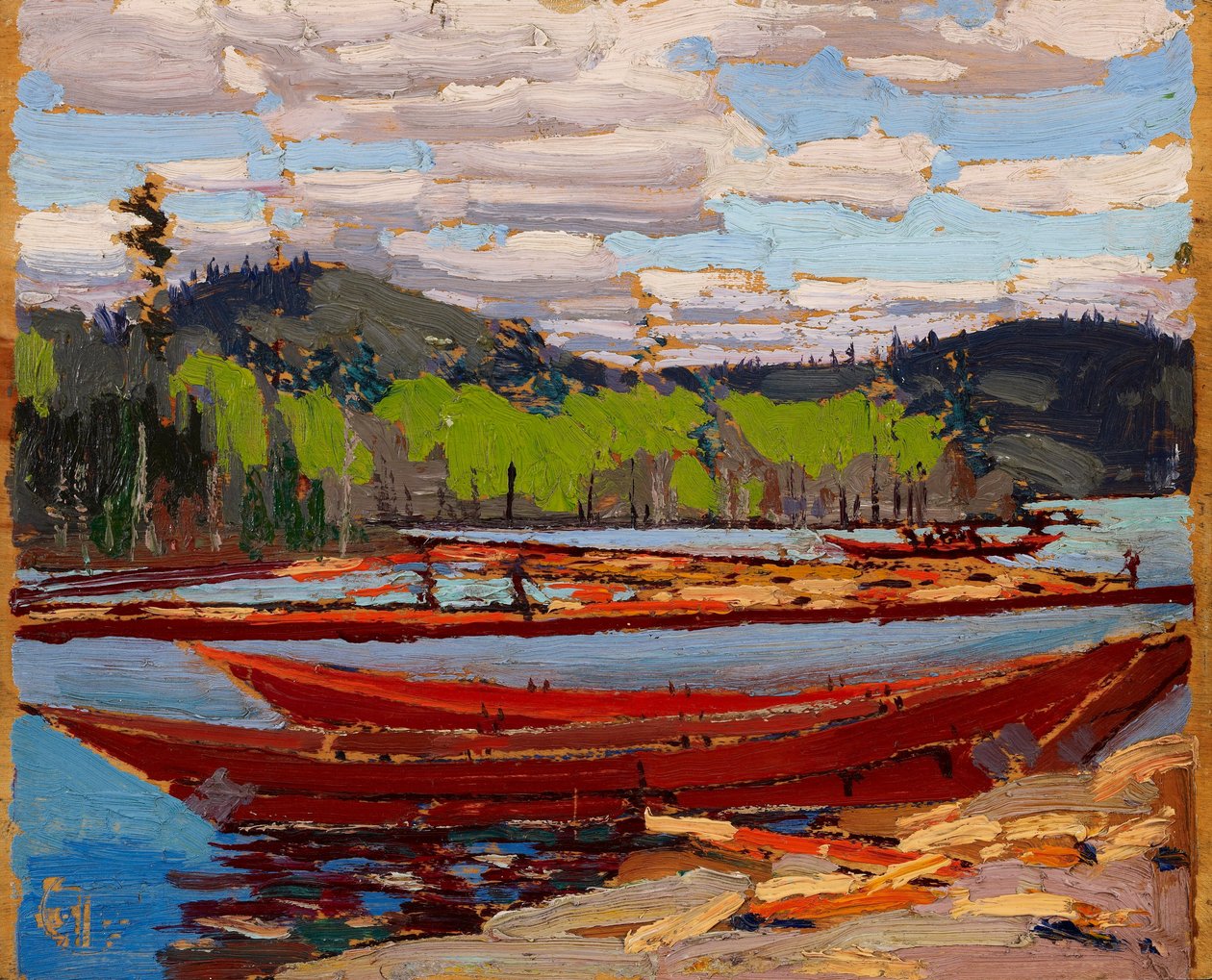 Lodě od Tom Thomson