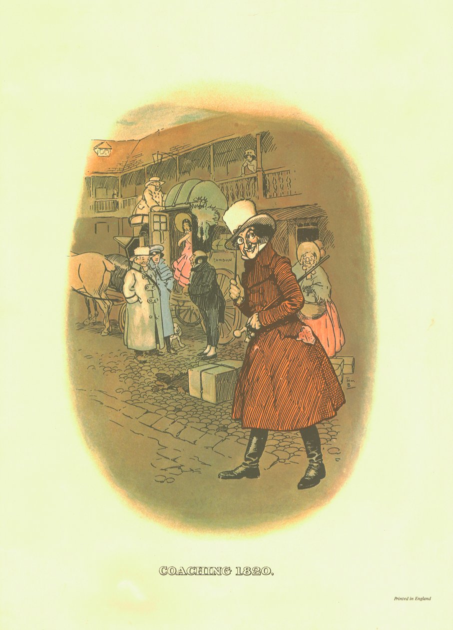 Trenérství, 1820, c1910. od Tom Browne
