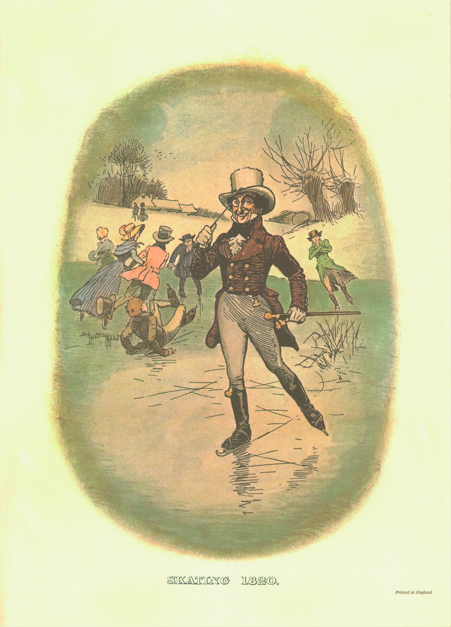 Bruslení, 1820, c1910. od Tom Browne
