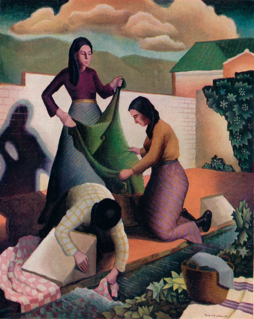 Wayside Laundry, 1935, 1937 od Tom Chadwick