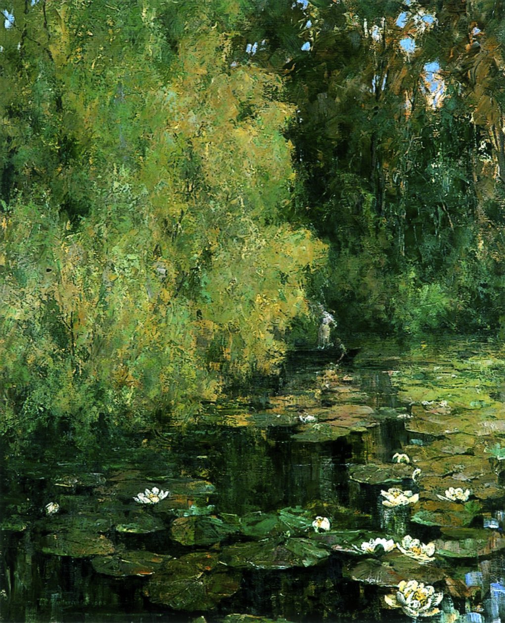Lily Pool, 1905 od Tom Clifton Butterfield