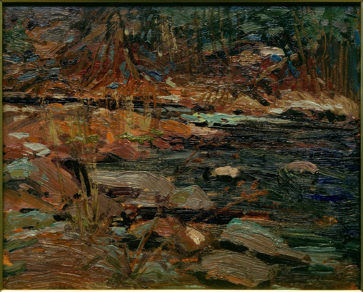 Potters Creek, Kanoe Lake od Tom Thomson