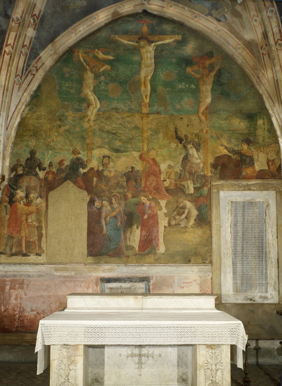 Ukřižování od Tommaso Masaccio