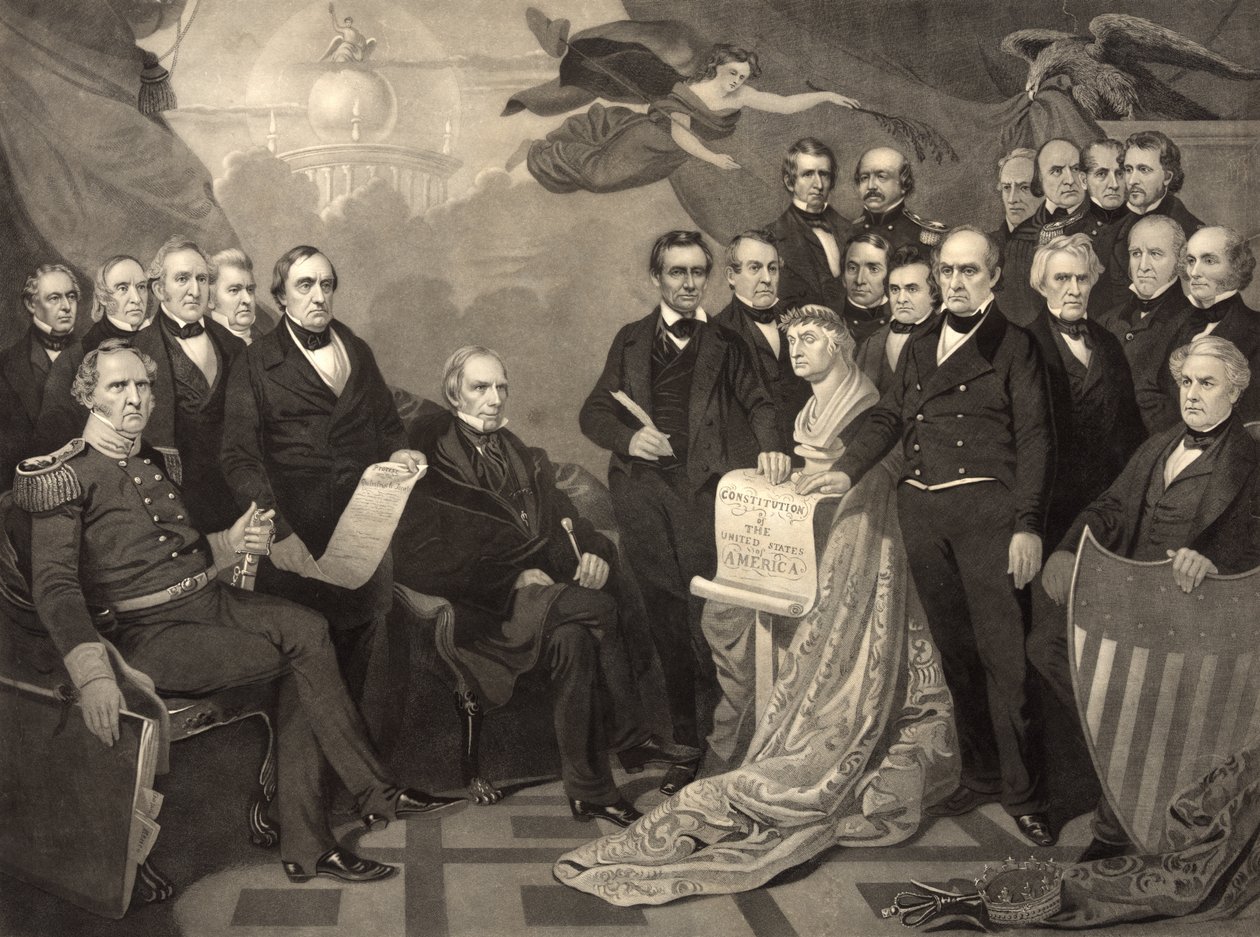 svaz, hospoda. 1852 od Tompkins Harrison after Matteson