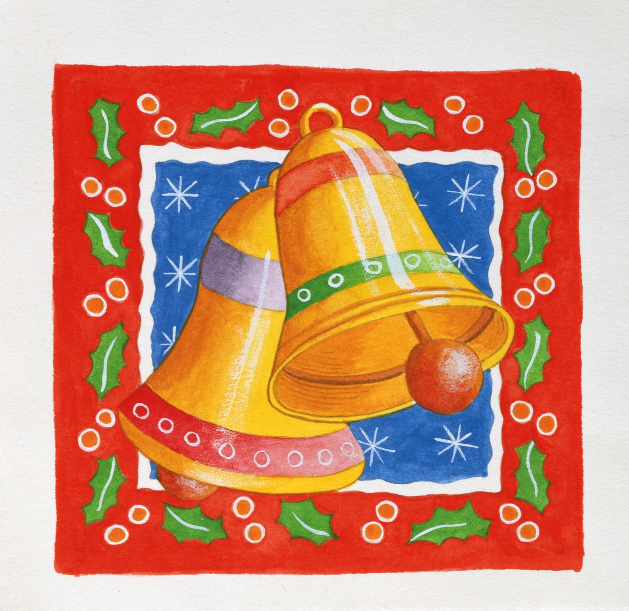 Jingle Bells, 2005 (wc na papíře) od Tony Todd