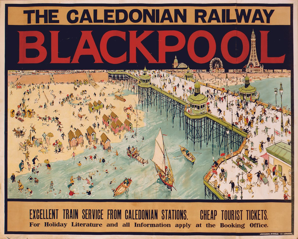 Blackpool (barevné lito) od Tony Sarg