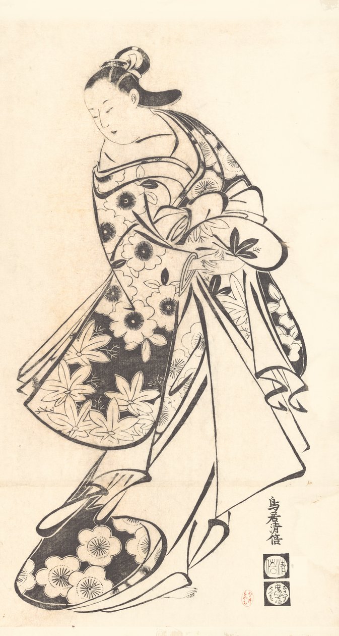 Zdvořilost, ca. 1712, ca. 1712. od Torii Kiyomasu I