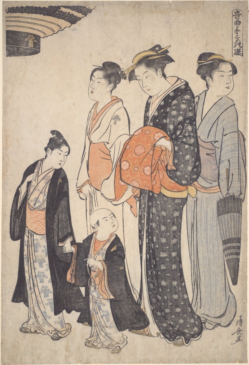 Z hudebních zábav od Torii Kiyonaga