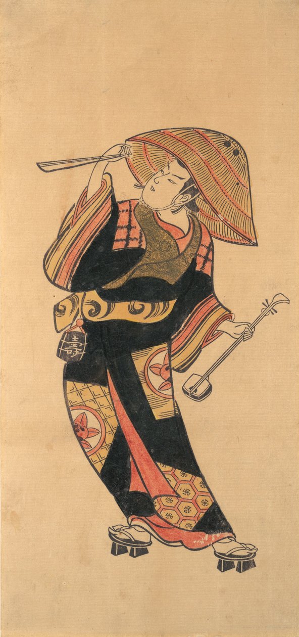 Ichimura Takenojo VIII, ca. 1720. od Torii Kiyotomo.