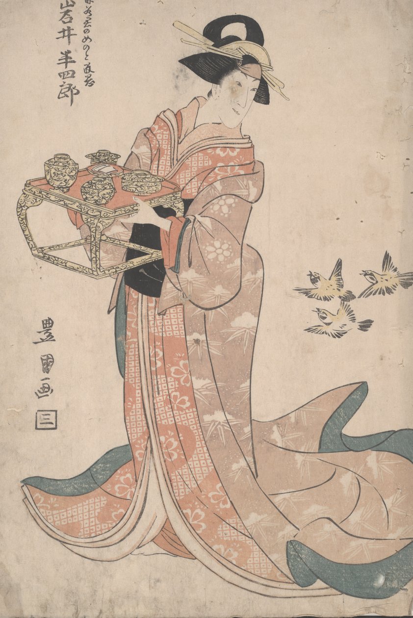 Nepojmenovaná od Utagawa Toyokuni