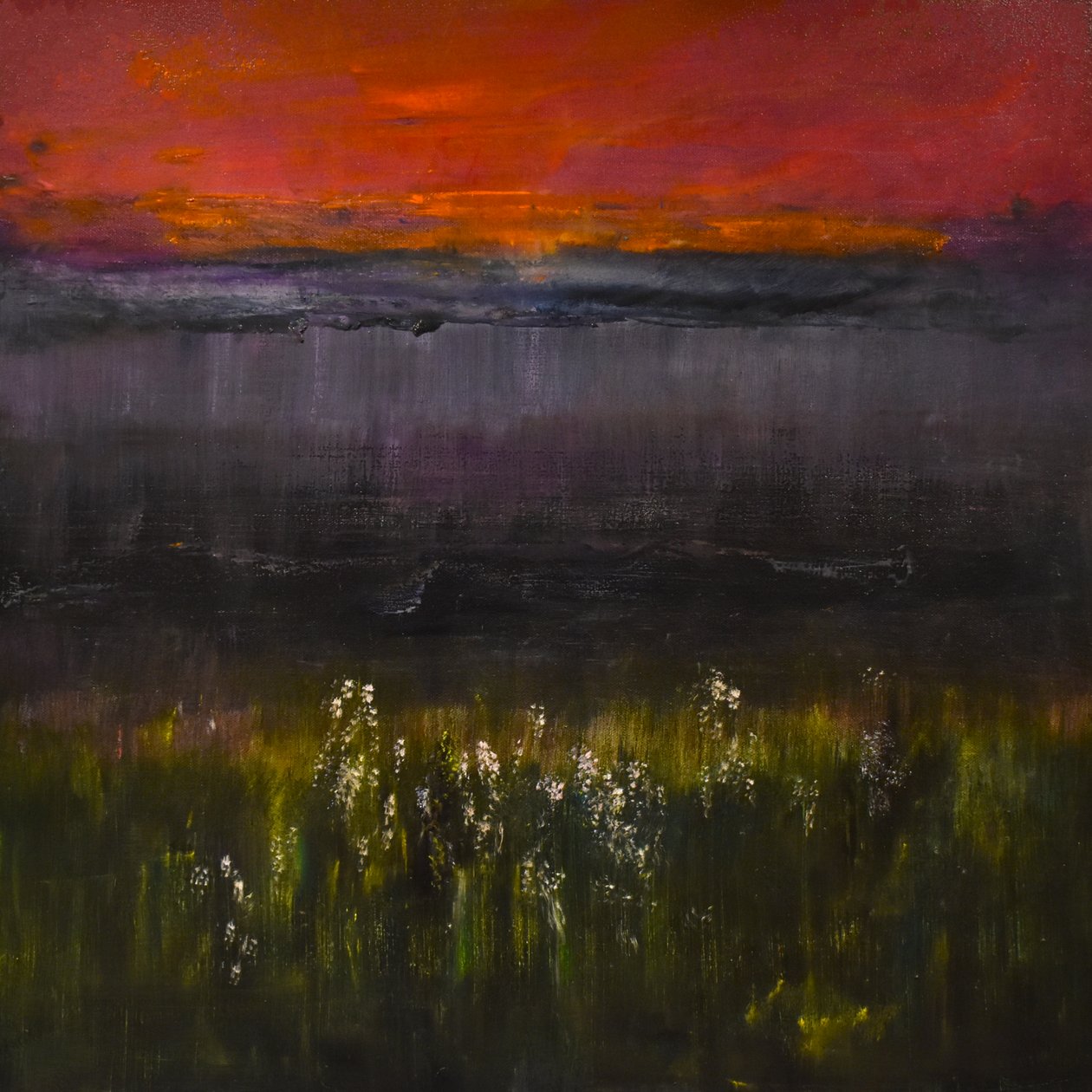 Eventide 2, 2017 (olej na plátně) od Tracy Lambros