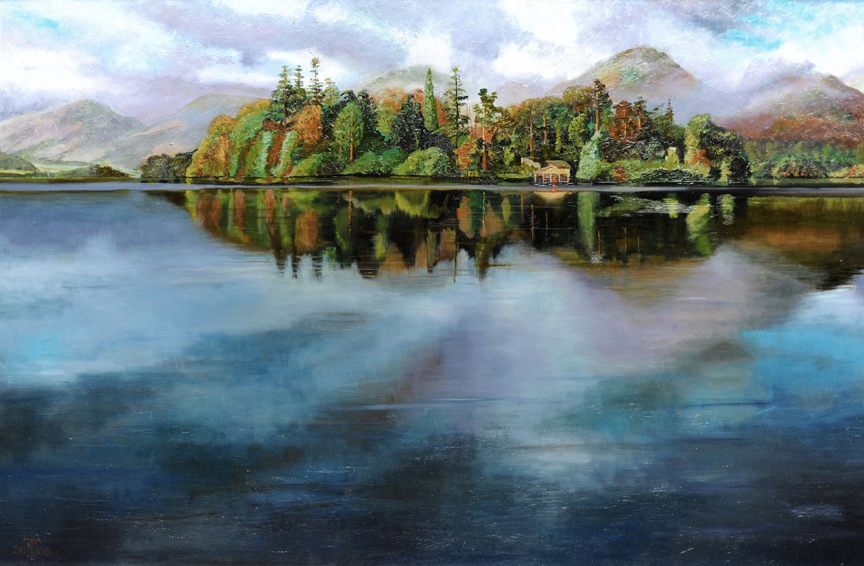 Boathouse, Derwentwater, Cumbria, 2008 od Trevor Neal