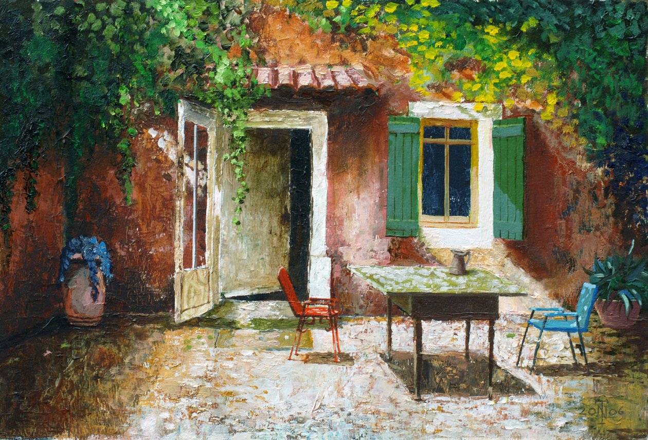 Francouzská terasa, 2006 od Trevor Neal