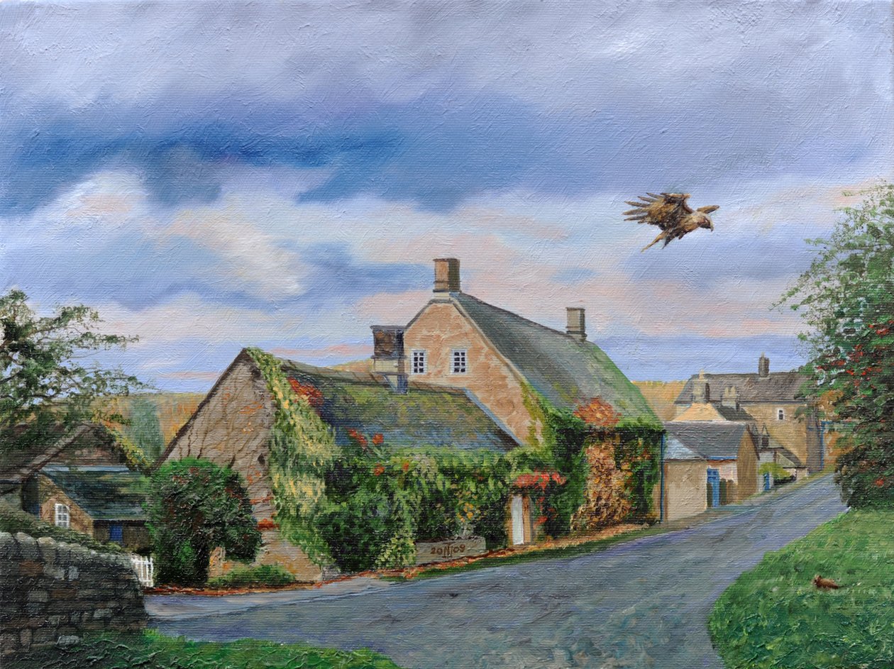 Ivy Cottage Beeley, Chatsworth, Derbyshire, 2009 od Trevor Neal