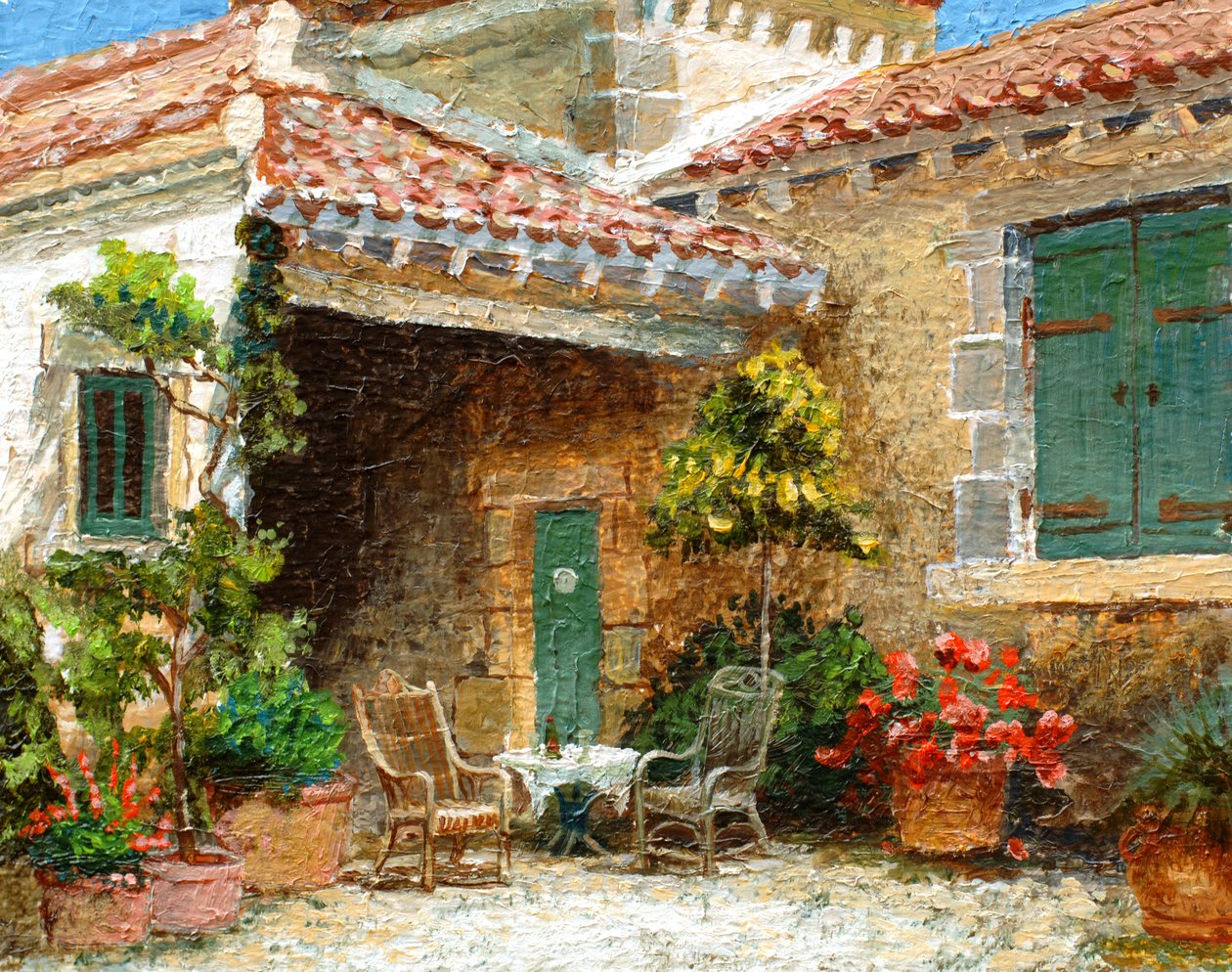 Stodola Provence, 2006 od Trevor Neal