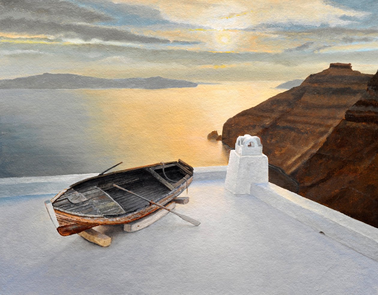 Santorini 7, 2010 od Trevor Neal