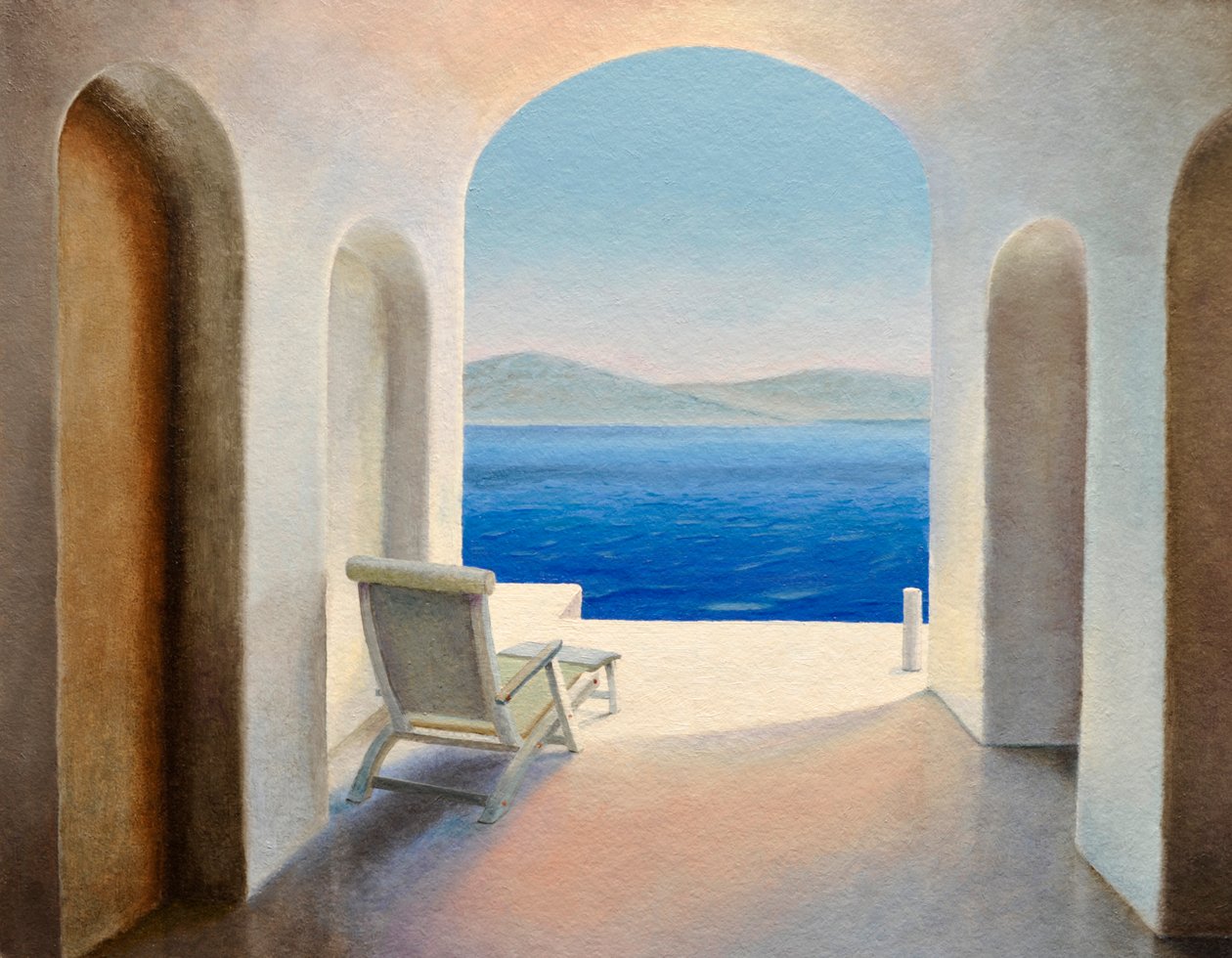 Santorini 9 od Trevor Neal