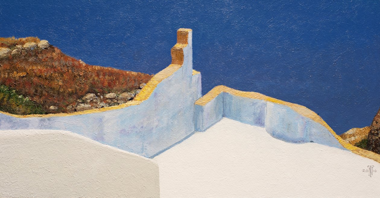 Santorini I, 2010 od Trevor Neal