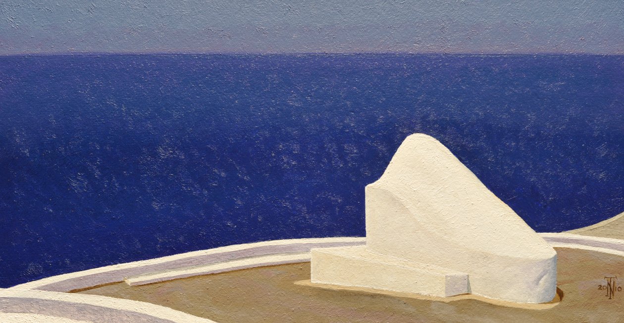 Santorini III, 2010 od Trevor Neal