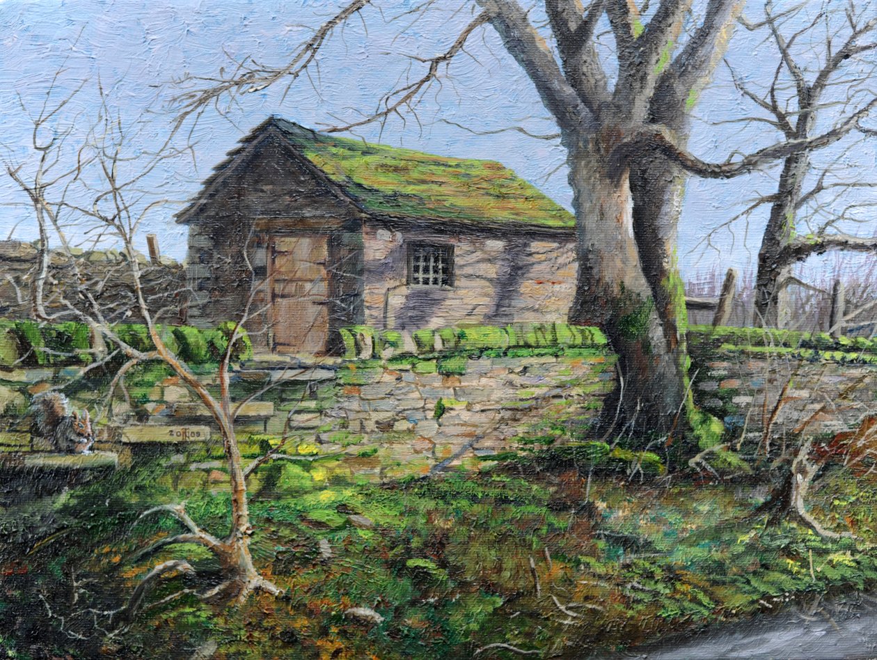 Stone Barn, Alport, Derbyshire, 2009 od Trevor Neal