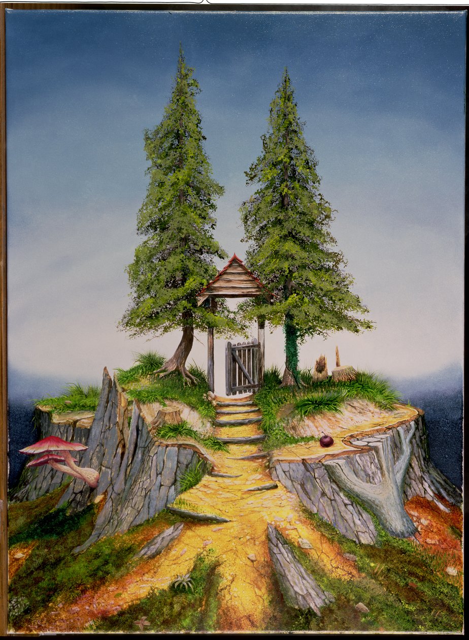 Stromová krajina, 1992 od Trevor Neal