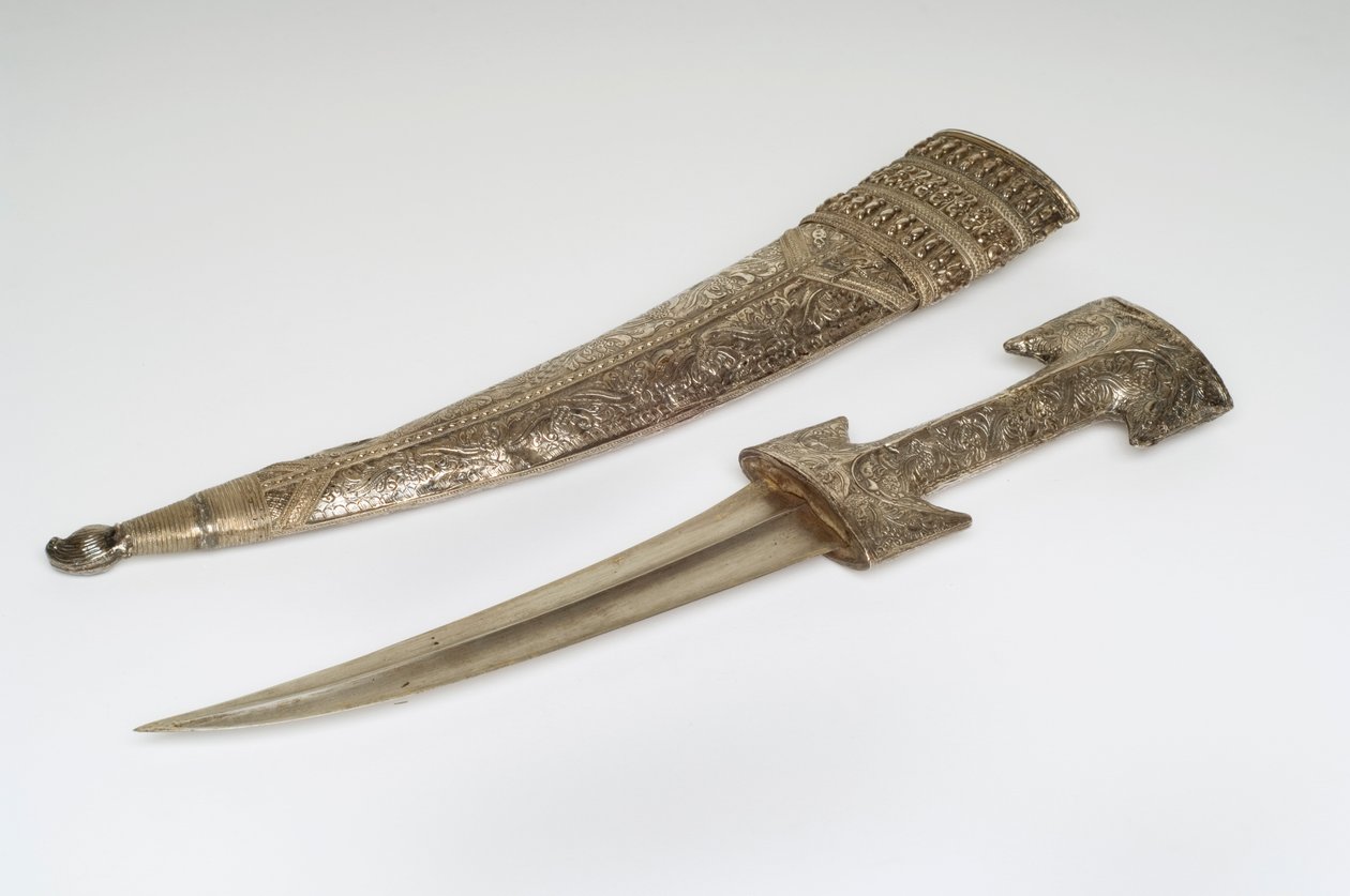 Jambiya Dagger (stříbrná) od Turkish School