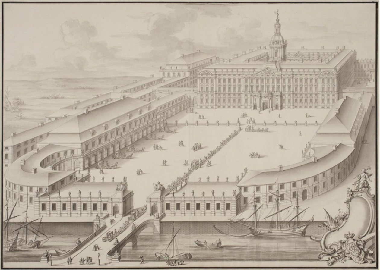 Zámek Christiansborg od Ubekendt