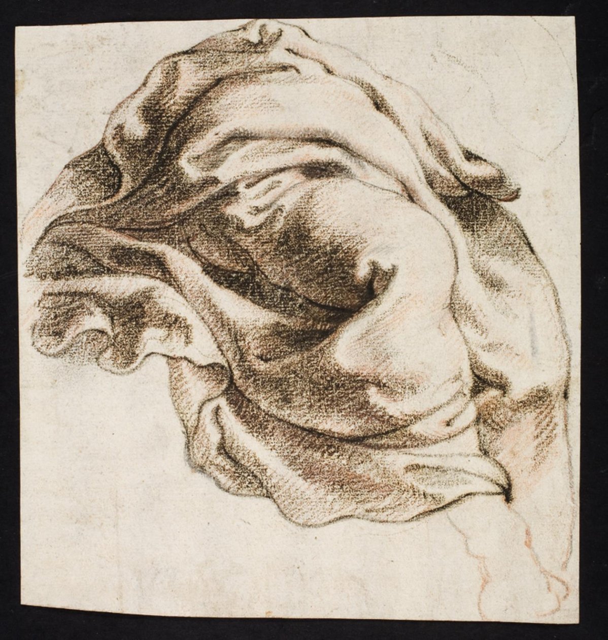 Draperstudie od Ubekendt