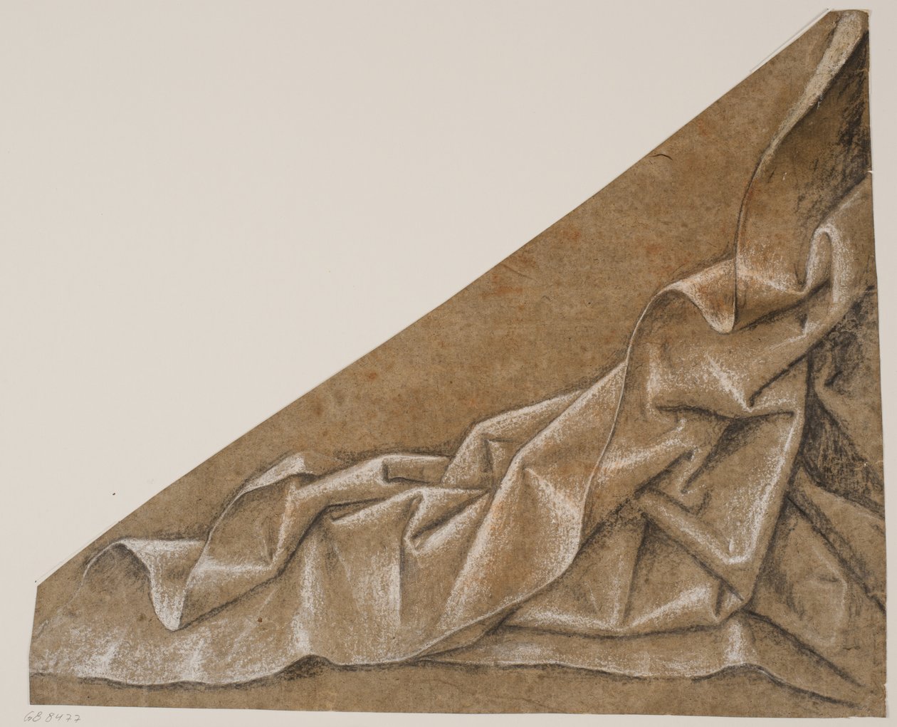 Draperstudie od Ubekendt