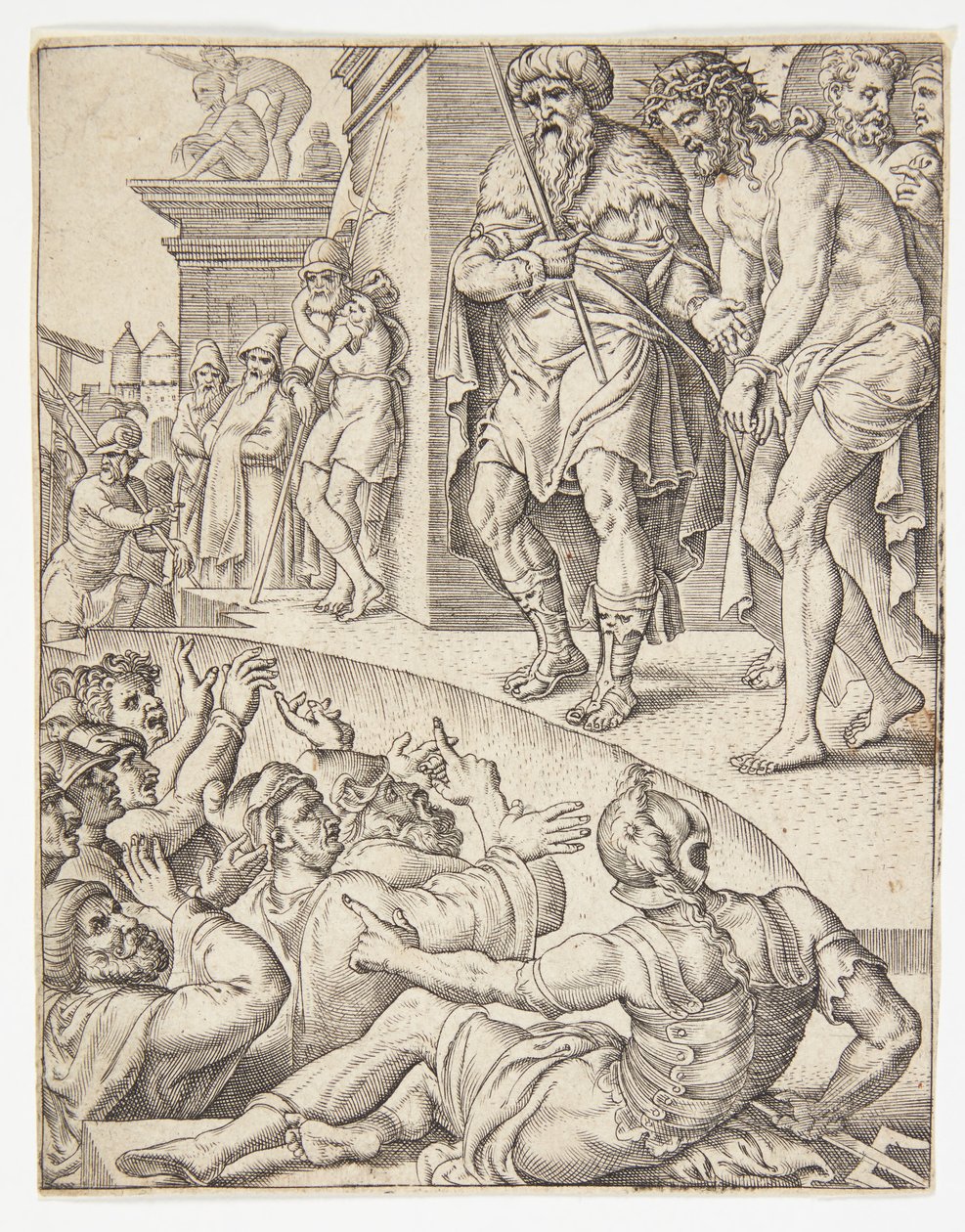 Podívejte se na muže od Ubekendt efter Dirck Volckertsz. Coornhert efter Maarten van Heemskerck