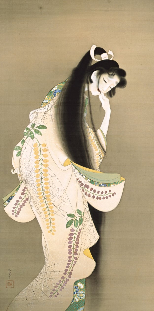 Plamenná princezna Rokujo, 1818 od Uemura Shoen
