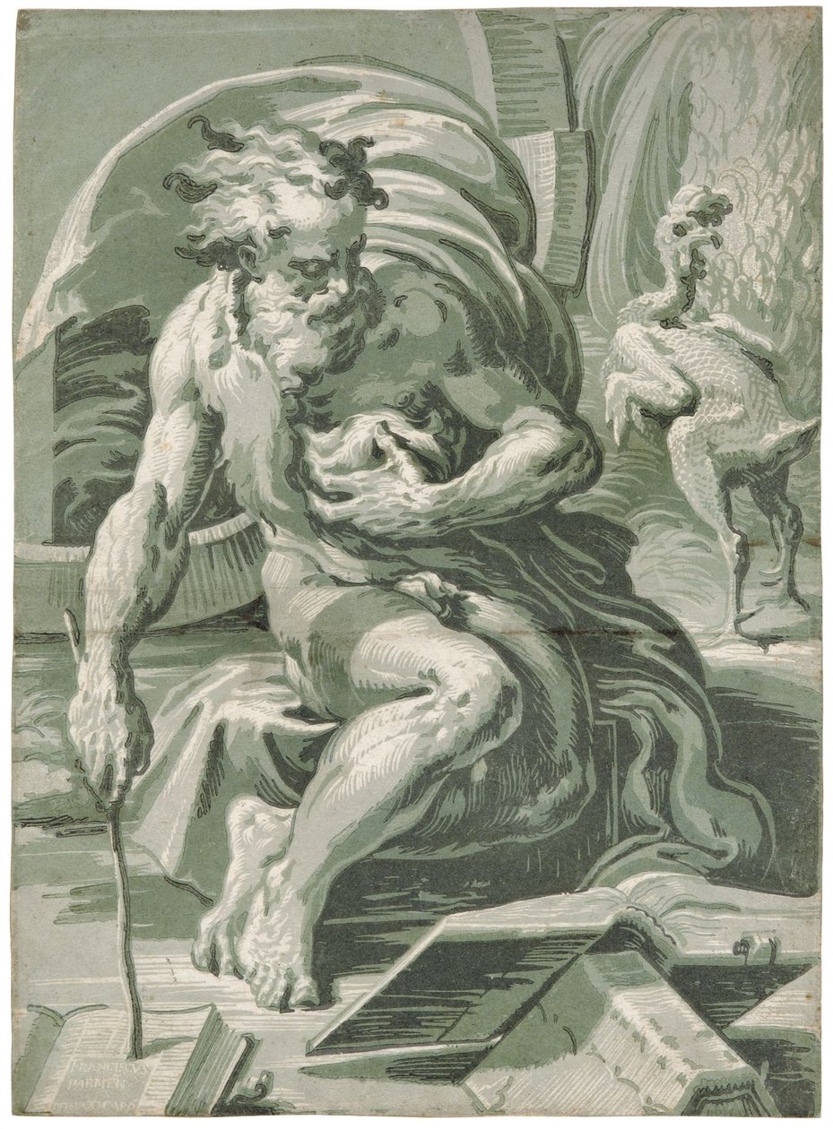 Diogenes, po roce 1527. od Ugo da Carpi