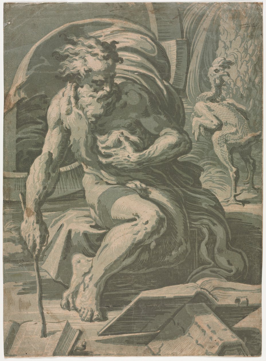 Diogenes, c. 1524-1527. od Ugo da Carpi