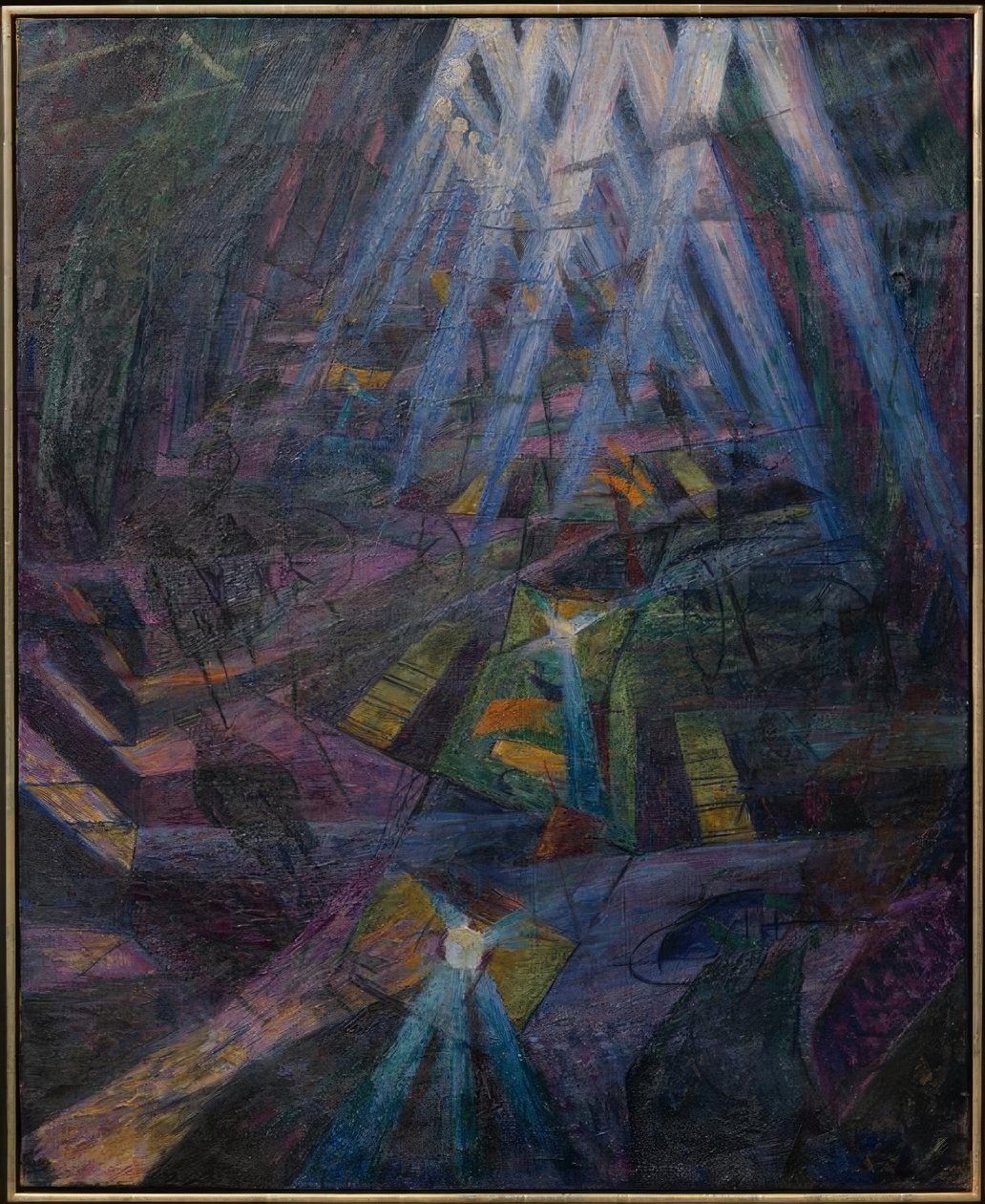 Síly silnice od Umberto Boccioni