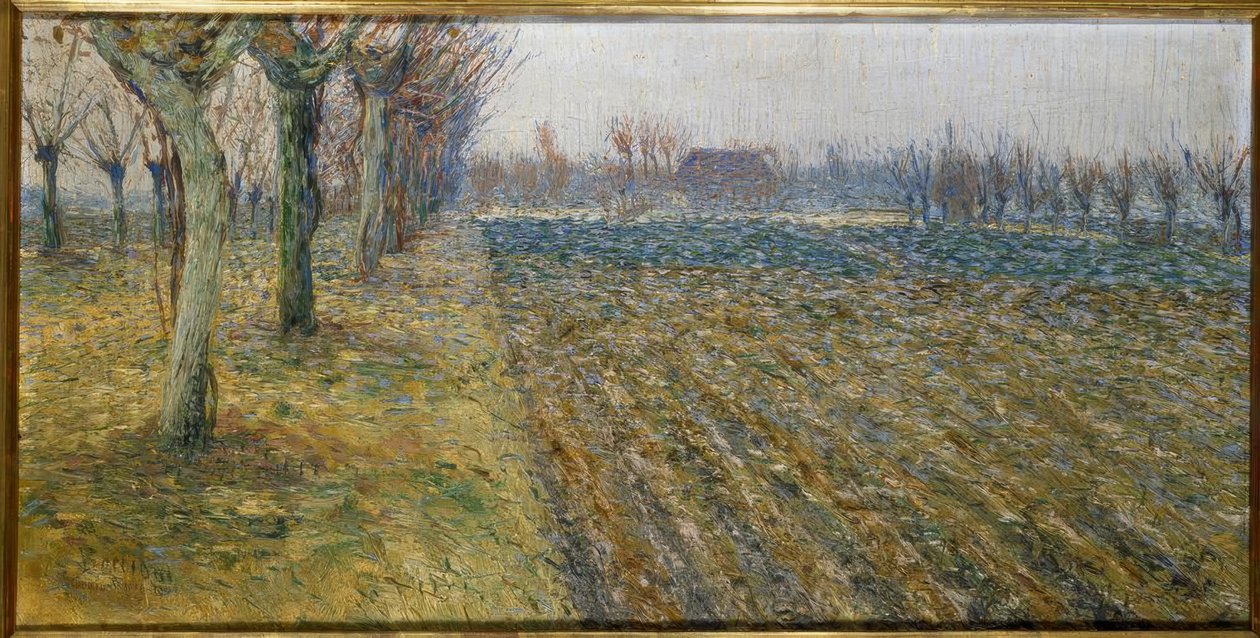 Krajina u Padovy od Umberto Boccioni