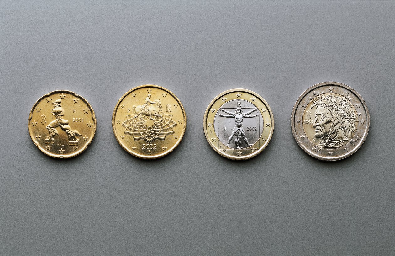 20 centů, 50 centů od Umberto Boccioni
