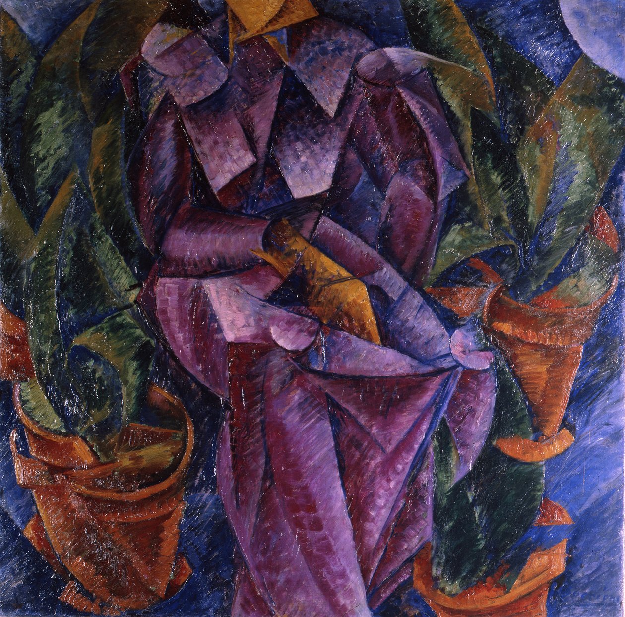 Spirálová kompozice, 1913 od Umberto Boccioni