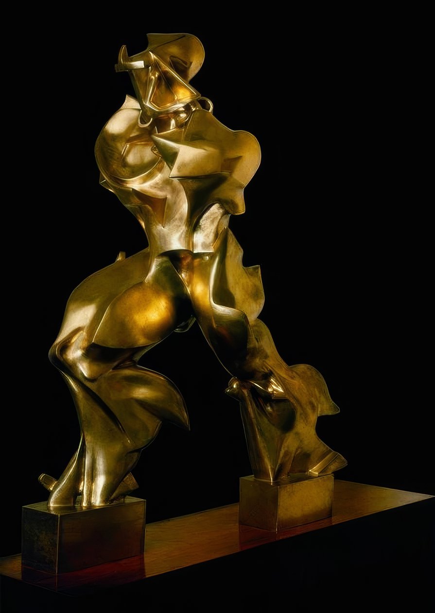 Jedinečné formy kontinuity v prostoru od Umberto Boccioni