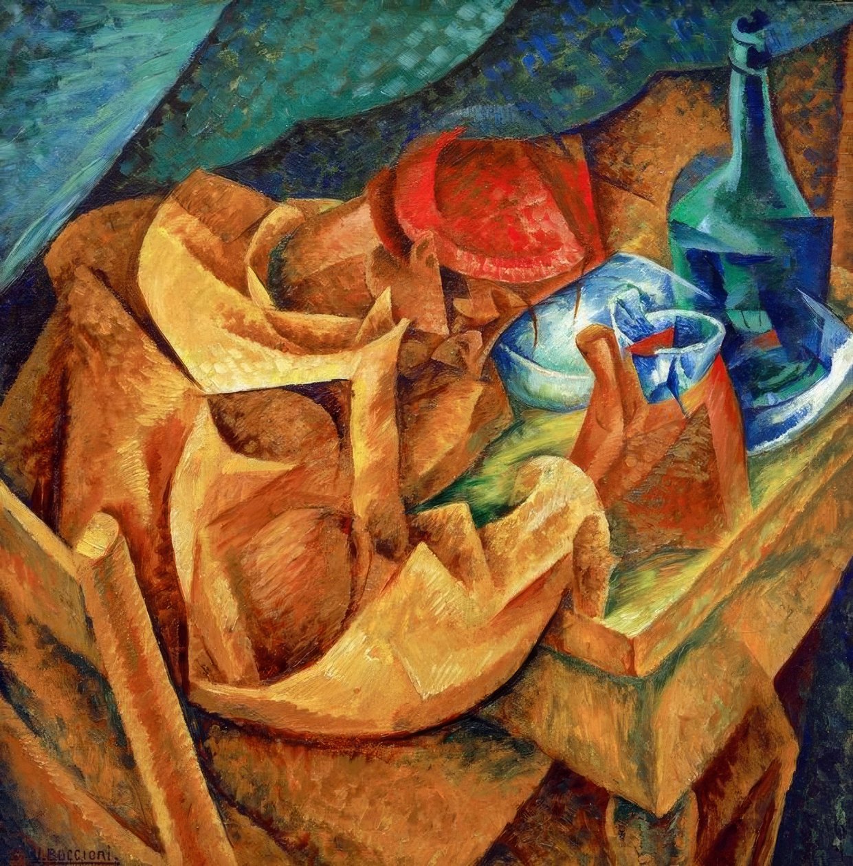 Piják od Umberto Boccioni