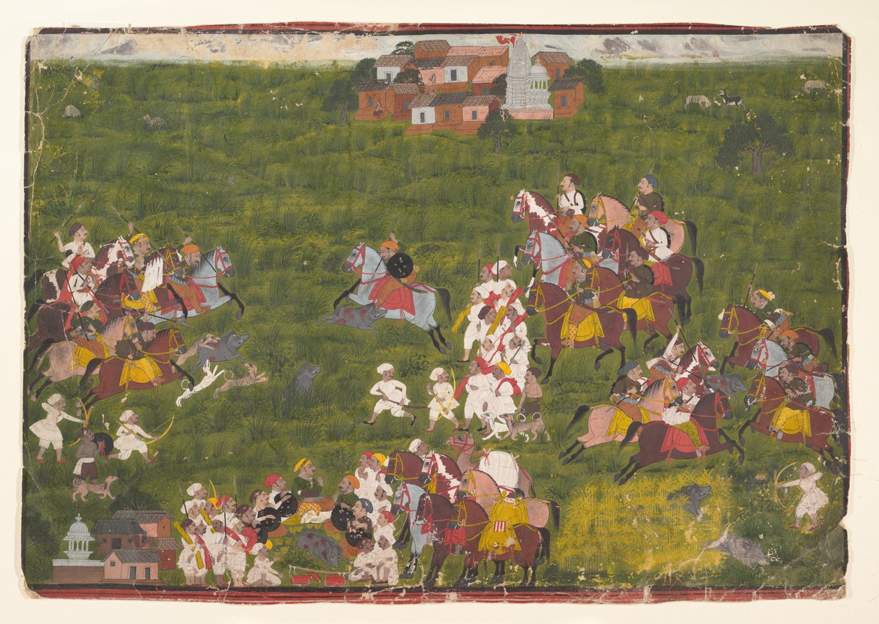 Lov Maharana Sangram Singh Wild Bore od Unbekannt Unbekannt