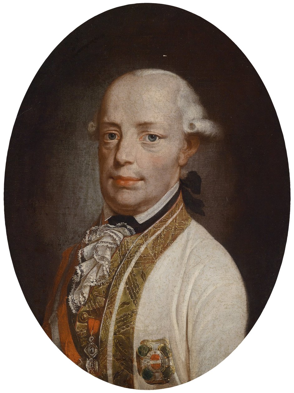 Portrét císaře Leopolda II. (1747-1792) od Unbekannt Unbekannt