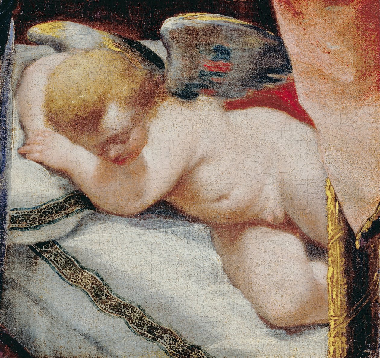 Spící Amor od Unbekannt Unbekannt