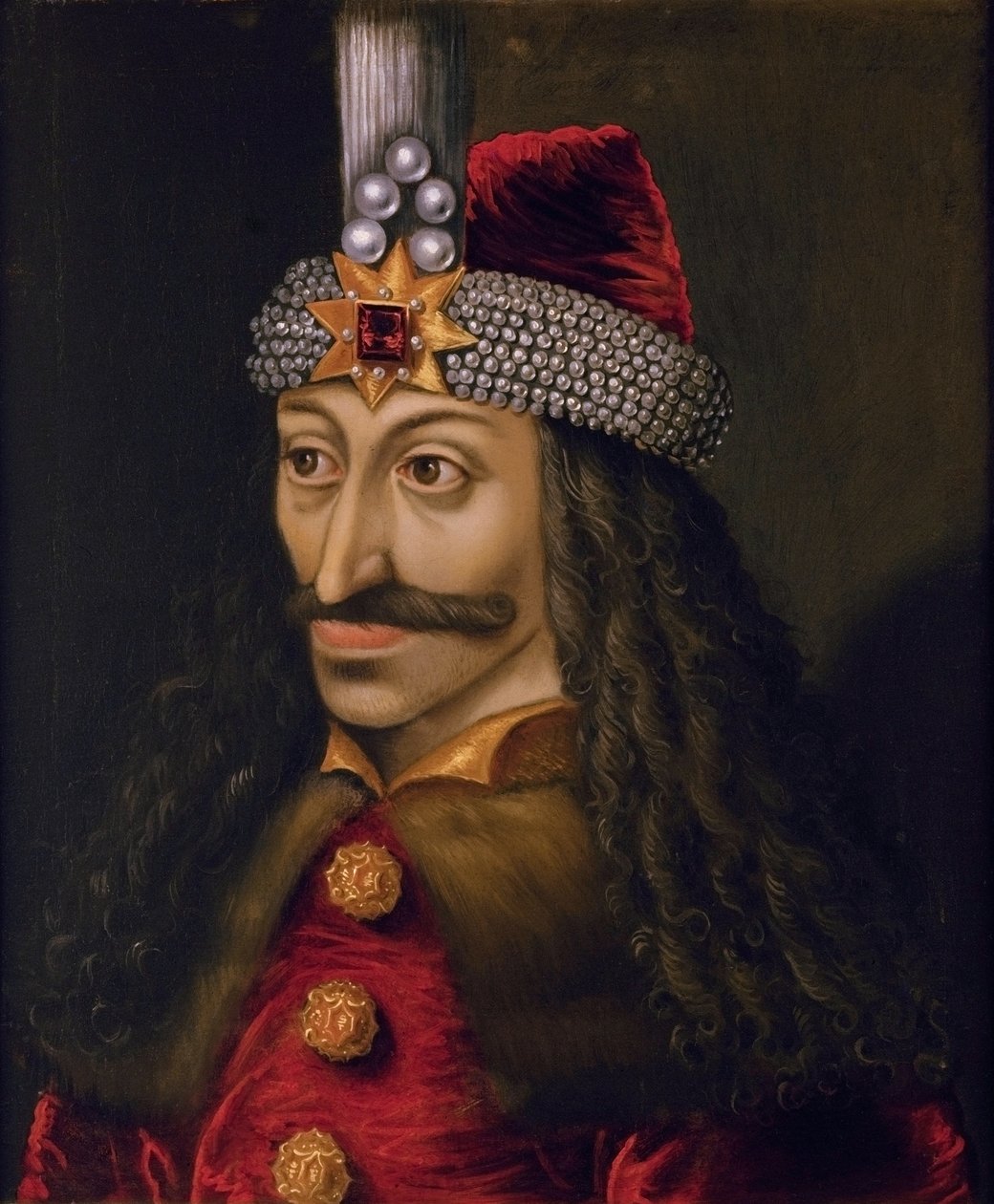 Vlad Ţepeş, Impaler, Woywode Valašska 1456-1465 (zemřel 1477) od Unbekannt Unbekannt