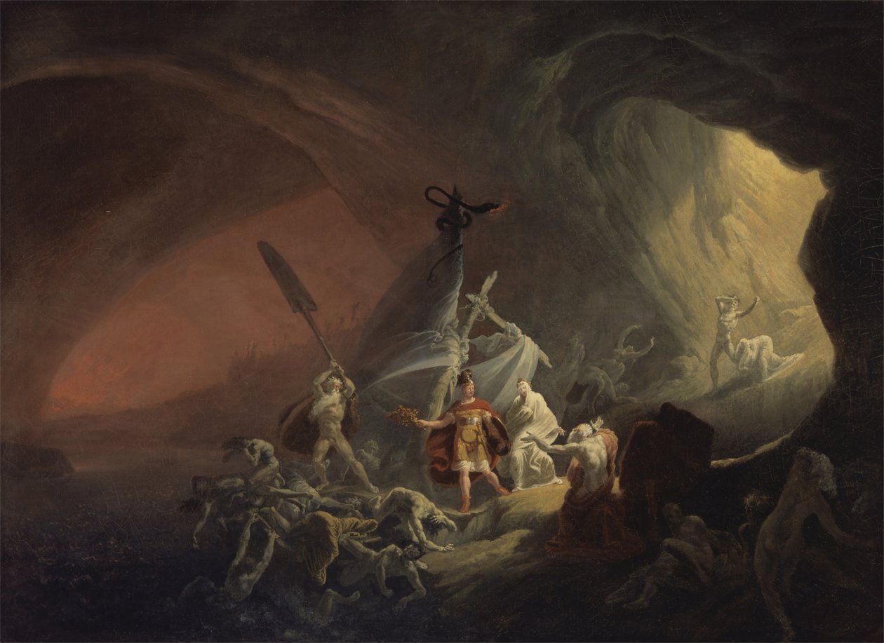 Aeneas a Sibyla od Unbekannt Unbekannt